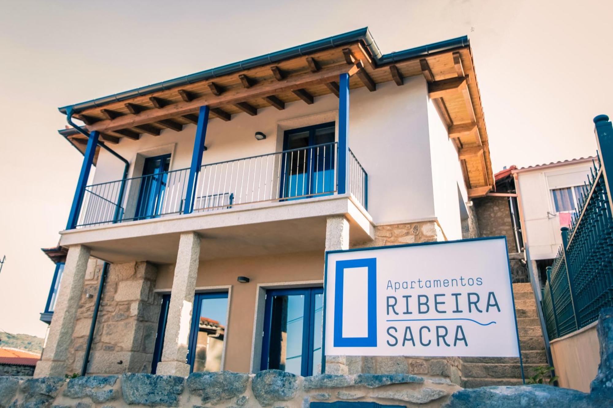 Apartamentos Ribeira Sacra Parada del Sil Kültér fotó